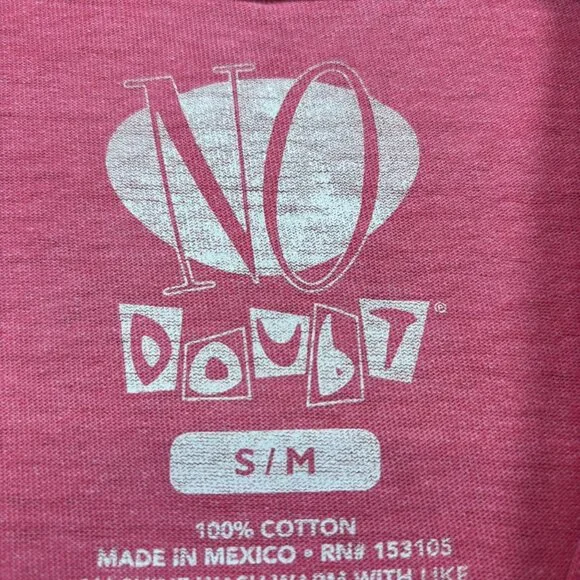 No Doubt Rock Pink T-Shirt Size S/M - Picture 4 of 4